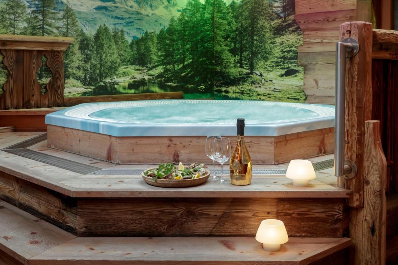 Chalet Matterhorn Francois - Central Ski Chalet With Spa And Breakfast, 100Mt Lift 브루일서비니아 외부 사진