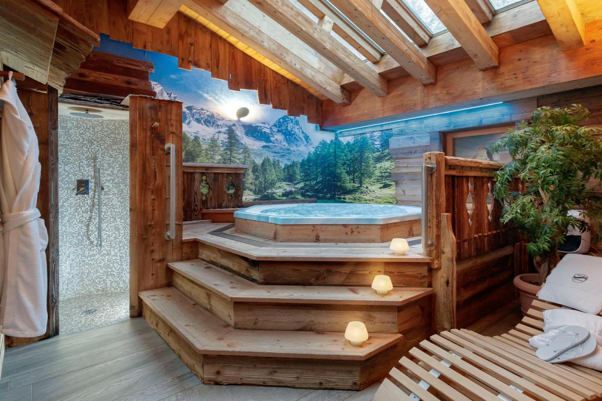 Chalet Matterhorn Francois - Central Ski Chalet With Spa And Breakfast, 100Mt Lift 브루일서비니아 외부 사진