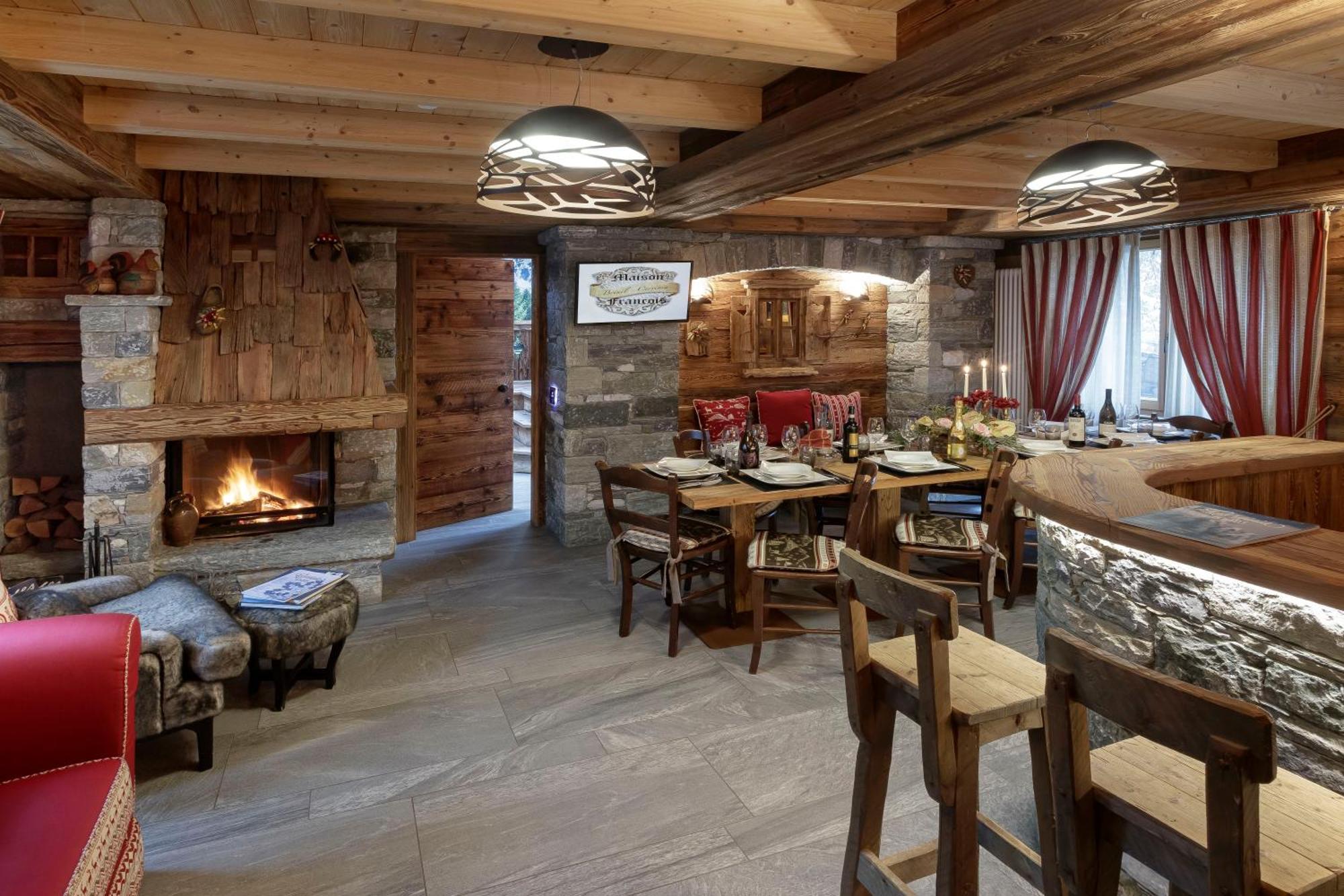 Chalet Matterhorn Francois - Central Ski Chalet With Spa And Breakfast, 100Mt Lift 브루일서비니아 외부 사진