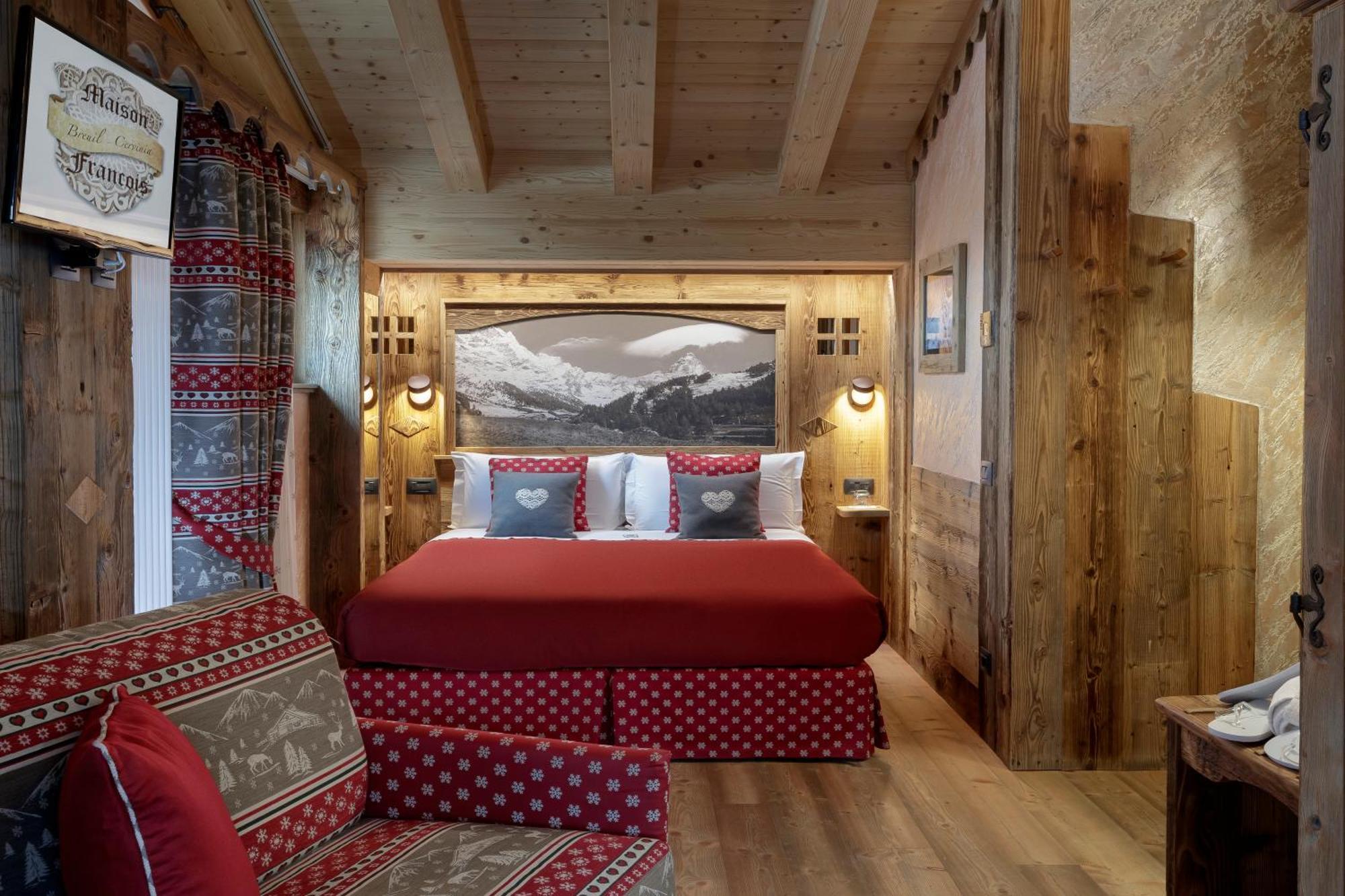 Chalet Matterhorn Francois - Central Ski Chalet With Spa And Breakfast, 100Mt Lift 브루일서비니아 외부 사진